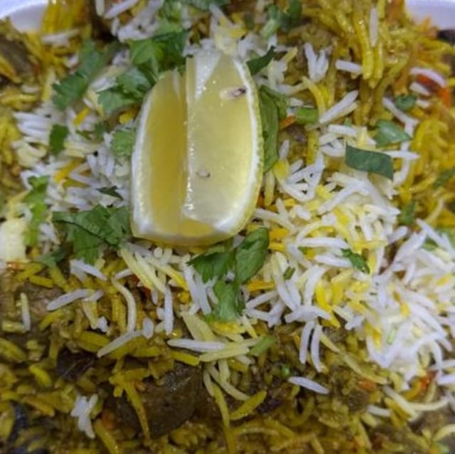 Lamb Biryani.