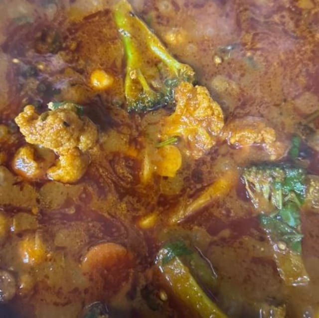 Vegetable Curry.