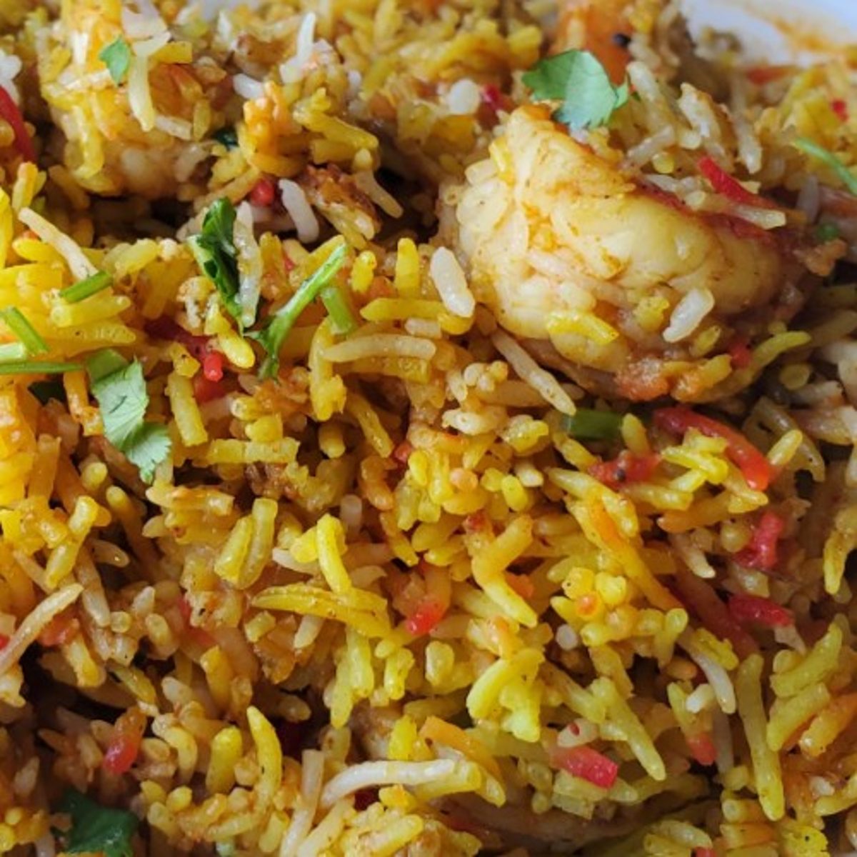 Shrimp Biryani